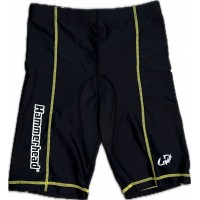 SHORTS SEGUNDA PELE HAMMERHEAD PERFORM - PRETO/AMARELO